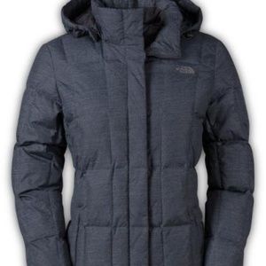 North Face Metropolis Down Parka Graphite Gray XS